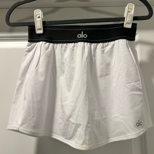 NWOT Alo Yoga Match Point Tennis Skirt / Skort
